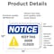 Signmission Safety Culture Sign, 14 in Width, Vinyl Decal, Rectangle OS-2PACK-NS-D-1014-L-15873 - alternate 3